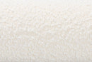 Neilan Modern Luxe Ivory Boucle Fabric Queen Size Bed Baxton