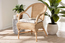 Mariela Natural Rattan Dining Chair Baxton