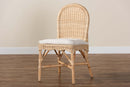 Valerie Bohemian Natural Rattan Dining Chair Baxton