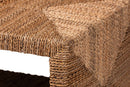 Ardelle Bohemian Natural Seagrass End Table Baxton