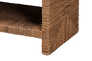 Ardelle Bohemian Natural Seagrass End Table Baxton