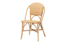 Oxford Bohemian Natural Rattan Dining Chair Baxton