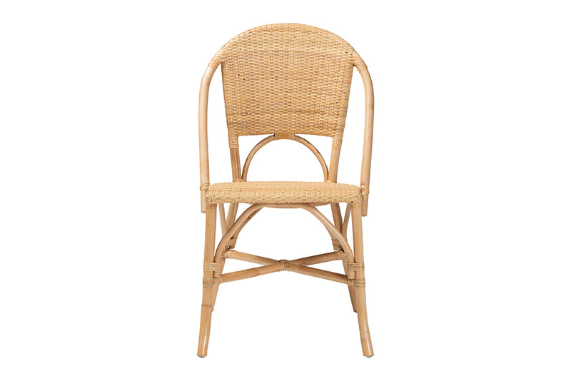 Oxford Bohemian Natural Rattan Dining Chair