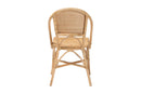 Oxford Bohemian Natural Rattan Dining Chair Baxton