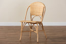 Oxford Bohemian Natural Rattan Dining Chair Baxton