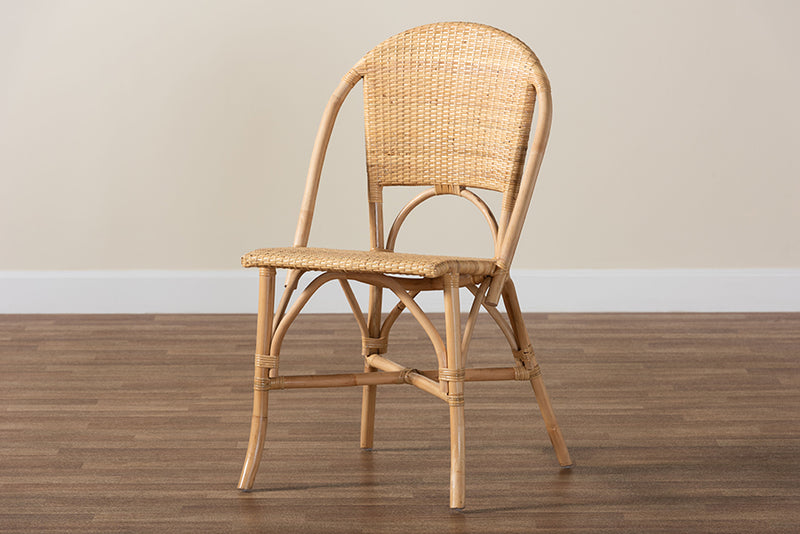 Oxford Bohemian Natural Rattan Dining Chair