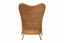 Merrick Bohemian Light Honey Rattan Arm Chair Baxton