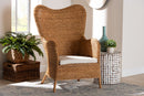 Merrick Bohemian Light Honey Rattan Arm Chair Baxton