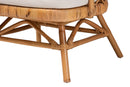 Kobie Bohemian Light Honey Rattan Accent Chair Baxton