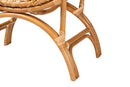Laina Bohemian Natural Rattan Arm Chair Baxton