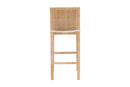 Lumines Bohemian Natural Rattan Bar Stool Baxton