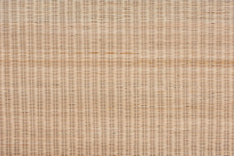 Prunella Japandi Sun Bleached Rattan Queen Size Standalone Headboard Baxton