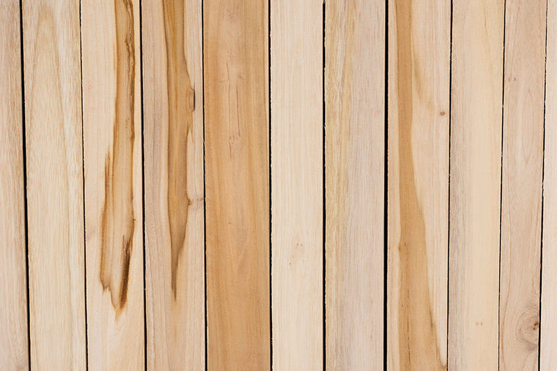 Mendel Bohemian Natural Teak Wood Coffee Table w/Unique Repurposed Wood Logs Baxton