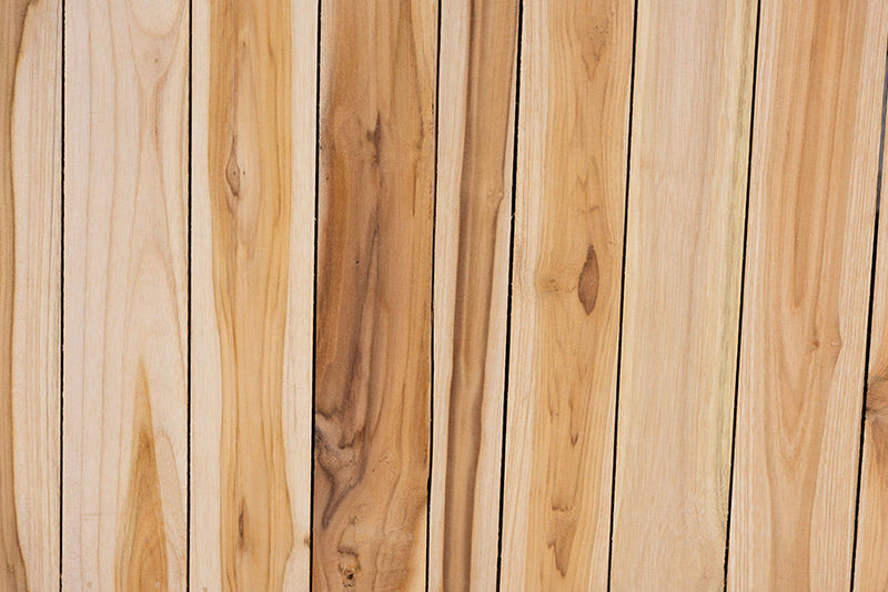 Jude Bohemian Natural Teak Wood Coffee Table w/Unique Repurposed Wood Logs Baxton