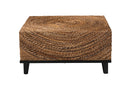 Niko Bohemian Natural Seagrass Coffee Table Baxton
