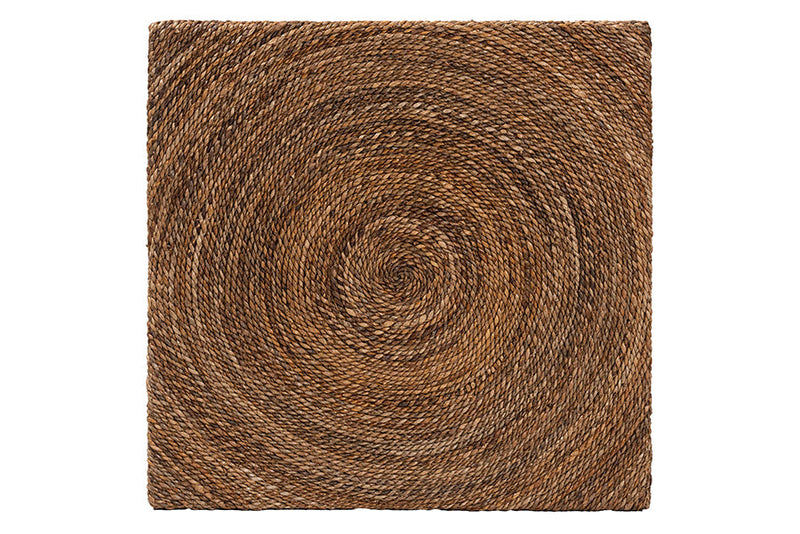 Niko Bohemian Natural Seagrass Coffee Table Baxton