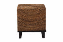 Niko Bohemian Natural Seagrass End Table Baxton