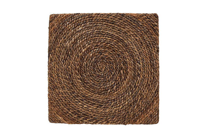 Niko Bohemian Natural Seagrass End Table Baxton