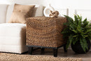 Niko Bohemian Natural Seagrass End Table Baxton