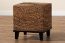 Niko Bohemian Natural Seagrass End Table Baxton