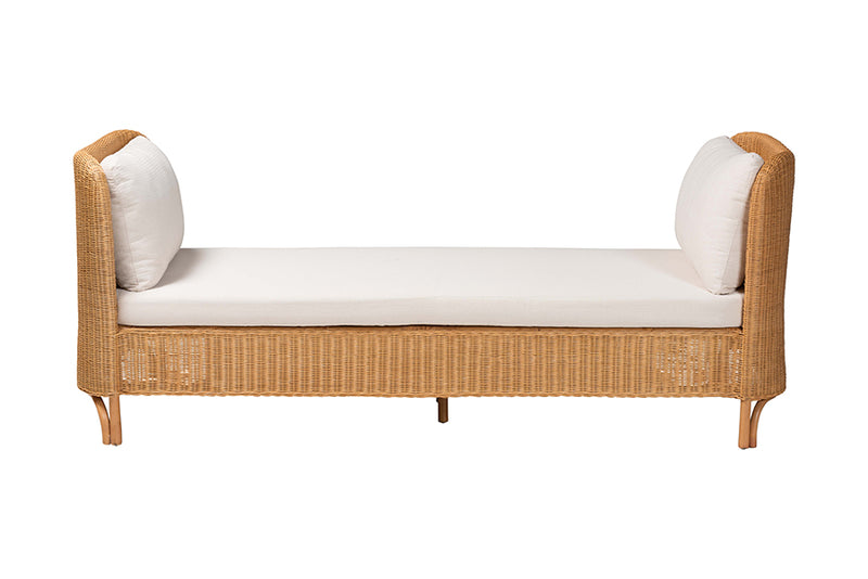 Revonda Bohemian Light Honey Rattan Daybed