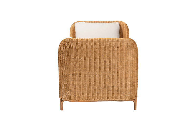 Revonda Bohemian Light Honey Rattan Daybed