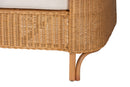 Revonda Bohemian Light Honey Rattan Daybed Baxton