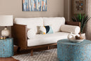 Gradisca Cream Boucle Fabric Sofa Baxton