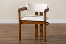 Roni Modern Cream Boucle Dining Chair Baxton