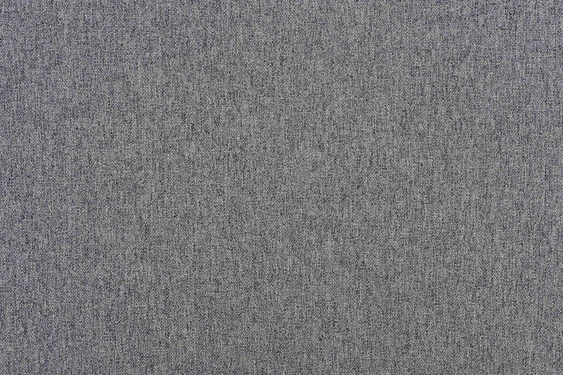 Aubrey Industrial Gray Fabric and Metal Dining Chair Baxton