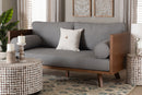 Gradisca Gray Boucle Fabric Sofa Baxton