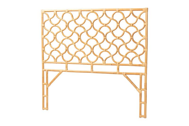 Sentir Bohemian Natural Rattan Queen Size Standalone Headboard