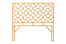 Sentir Bohemian Natural Rattan Queen Size Standalone Headboard Baxton