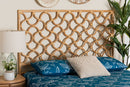 Sentir Bohemian Natural Rattan Queen Size Standalone Headboard Baxton