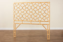 Sentir Bohemian Natural Rattan Queen Size Standalone Headboard Baxton