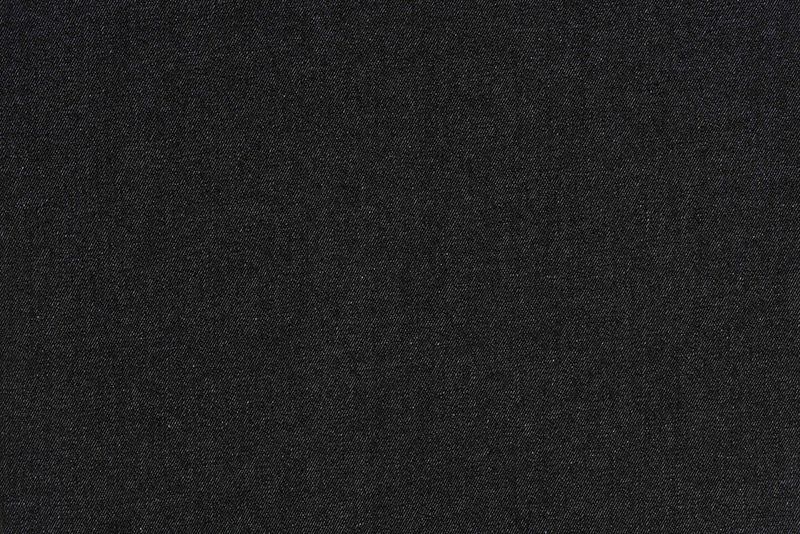 Lorand Black Canvas 2-Drawer End Table Trunk Baxton