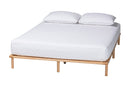 Alicia Japandi Queen Size Bed Baxton