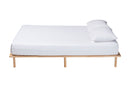 Alicia Japandi Queen Size Bed Baxton