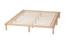 Alicia Japandi Queen Size Bed Baxton
