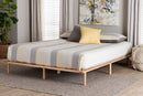 Alicia Japandi Queen Size Bed Baxton