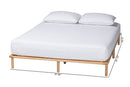 Alicia Japandi Queen Size Bed Baxton