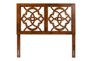 Terence Modern Walnut Brown King Size Headboard Baxton