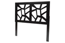 Raflesia Modern Dark Brown Queen Size Headboard Baxton