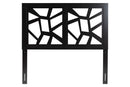 Raflesia Modern Dark Brown King Size Headboard Baxton