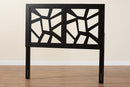 Raflesia Modern Dark Brown Queen Size Headboard Baxton
