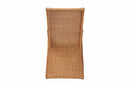Cabrera Bohemian Light Honey Rattan Dining Chair Baxton