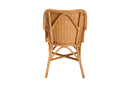 Sanne Bohemian Light Honey Rattan Dining Chair Baxton
