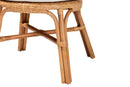 Bolivia Bohemian Light Honey Rattan Dining Chair Baxton