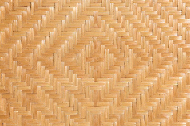 Mirza Bohemian Light Honey Rattan End Table Baxton