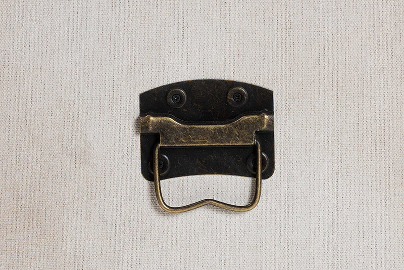 Mason Coffee Canvas 4-Drawer End Table Baxton